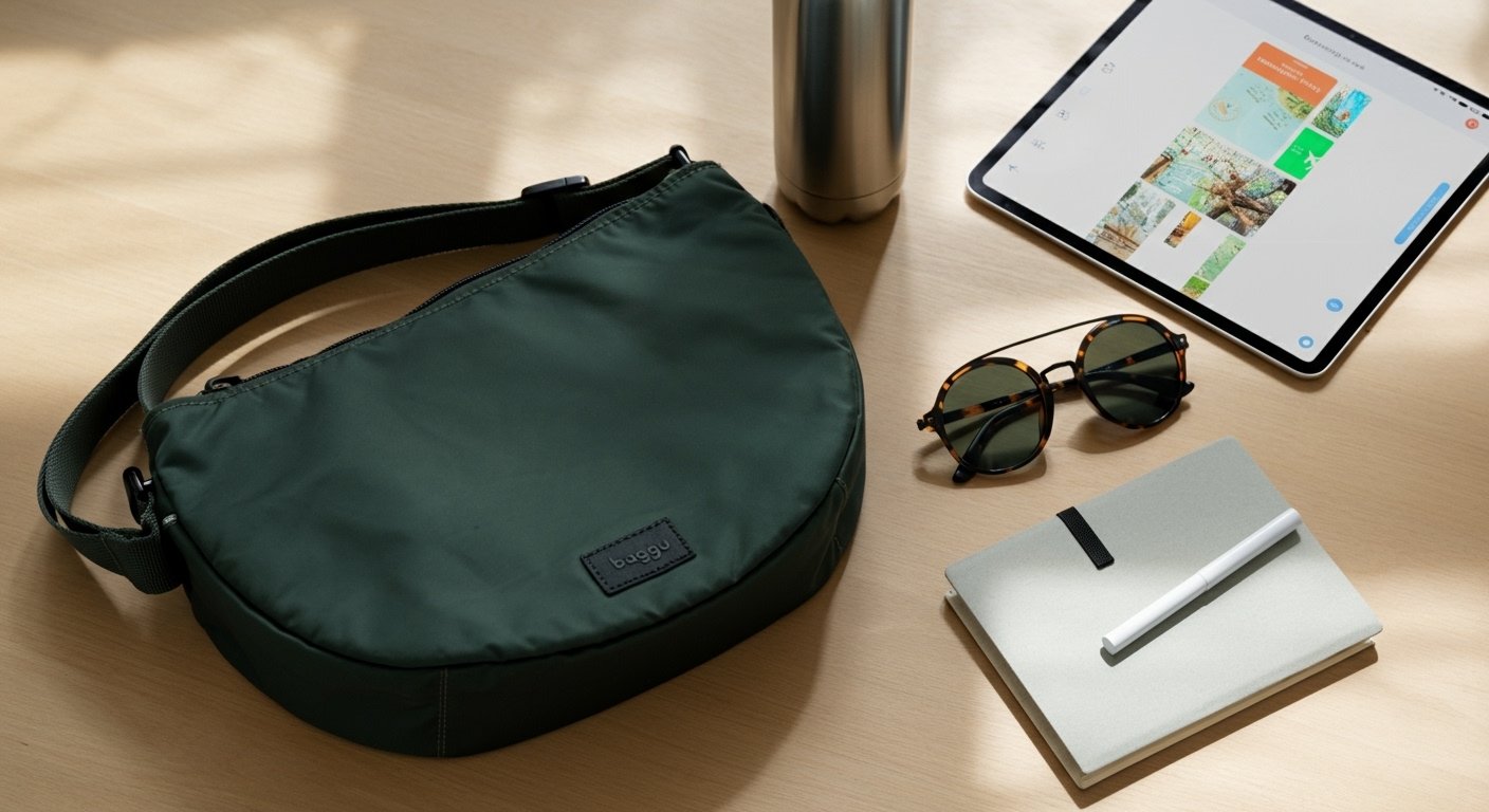 Bolsa Baggu Crescent vale a pena? Veja onde comprar original 2026. Bolsa Baggu Crescent vale a pena? Veja onde comprar original 2026.