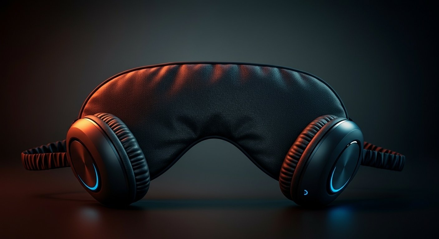 Oferta Máscara de Dormir com Fone Bluetooth