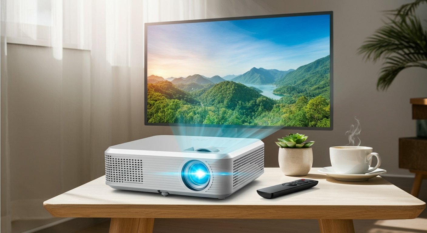 Dangbei Atom vale a pena? Guia completo do projetor Laser fino.