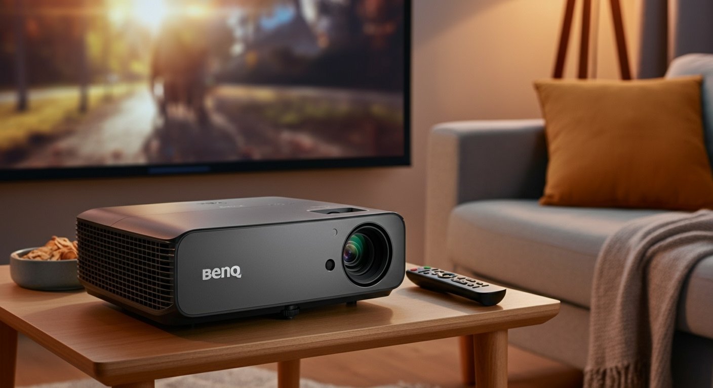 BenQ GV31 vale a pena? O guia para projetar no teto 2026. BenQ GV31 vale a pena? O guia para projetar no teto 2026.